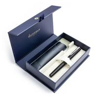 Waterman Allure Matte Black CT (F) Plunksnakotis ir dėklas dovanų dėžutėje