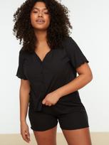 TRENDYOL PLUS SIZE Moteriška pižama