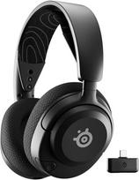 Steelseries Arctis Nova 5 belaidės žaidimų ausinės, multi-system Pc, Ps5, Switch 2, magnetiniai neodimio garsiakalbiai, daugiau nei 100 garso nustatymų, 60 val. baterijos veikimo laikas, 2.4 Ghz arba Bt-clearcast Gen2.x-mik