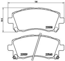 BREMBO Stabdžių kaladėlių komplektas XTRA LINE P 78 010X