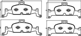 BREMBO Stabdžių kaladėlių komplektas XTRA LINE P 85 164X