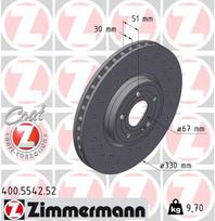 ZIMMERMANN Stabdžių diskas SPORT BRAKE DISC Z 400.5542.52