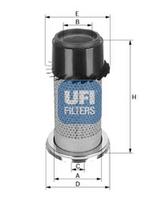 UFI Oro filtras Air cleaner 27.292.00