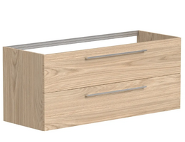 Spintelė po stalviršiu Kame Gama, BUC/12-3DR/35, 120 cm, Šviesus ąžuolas