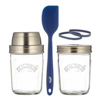 Pradinis rinkinys raugo gamybai su mentele 2vnt. 0,35l - Kilner