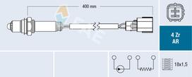FAE Lambda zondas O2 Sensor 75619