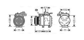 AVA Clever Choice Oro kondicionieriaus kompresorius Air conditioner compressor KAK146