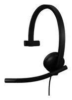 „Logitech“ ausinės 981-001426 / H570e Mono MS USB-A, juodos