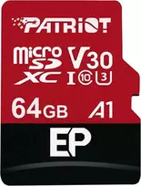 Karta Patriot EP Series MicroSDXC 64GB Class 10 UHS-I/U3 A1 V30 (PEF64GEP31MCX)