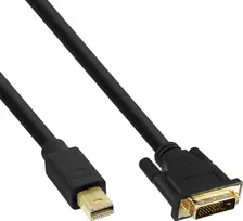 Kabelis InLine DisplayPort Mini - DVI-D 2m juodas (17222)