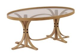 Kavos staliukas Kalune Design Buket, oak, 78 cm x 112 cm x 47 cm