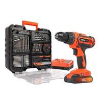 Akumuliatorinis suktuvas-gręžtuvas su akumuliatoriumi Powerplus POWDP15300, 20 V, 2 Ah