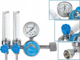 Geko CO2/ARGONO reduktorius su dviem rotametrais (10)