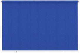 Lauko roletas, 355 (plotis) x 230 (aukštis) cm, mėlynos spalvos, HDPE