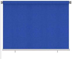 Lauko roletas, 205 (plotis) x 140 (aukštis) cm, mėlynos spalvos, HDPE
