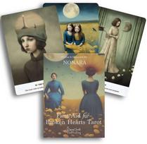 Sacred Scribe Publishing Taro kortų rinkinys - First Aid for Broken Hearts Tarot, 78 Kortos Su Instrukcijų Knyga