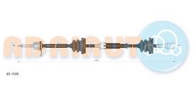 ADRIAUTO Tachometro velenas 45.1509