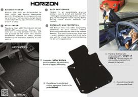 Frogum Automobilių kilimėliai HORIZON HR466463