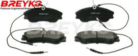 DAVID VASCO Stabdžių kaladėlių komplektas Brake pad set Z1260