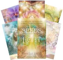 KNYGA Muse Oracle Press Seeds of Light orakulo kortos dvasinei transformacijai lyderiams
