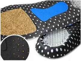 VM Footwear VM FOOTWEAR Anatominiai vidpadžiai, 38 dydis, juodi