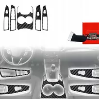 „GrizzGlass PianoSkin“ blizgi interjero plėvelė, skirta „Ford S-Max MK2“ (2015–2023 m.) [5in1]