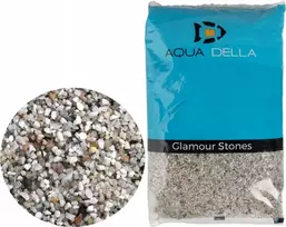 AQUA DELLA pilkas kvarcinis žvyras, žvyras, akvariumui, pilkas, 2-3 mm, 10 kg