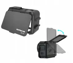 „SunnyLife“ rėmo laikiklis + skydelis nuo saulės, skirtas DJI Osmo Action 6 / Oa6-bk143-d