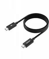 USB kabelis 2x USB-C USB TYPE-C kabelis 40Gbps duomenų perdavimui USB4 + 100 W įkrovimas / BC600