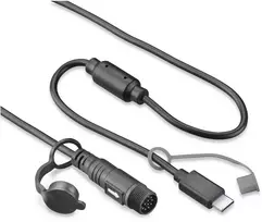 Interphone USB domofono kabelis, maitinamas SYNC 70E kabeliu, USB-C