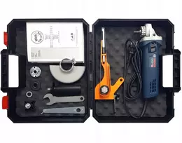 Šlifuoklis „Glob GS20-03“ – rinkinys šlifuoti „GLOB SYSTEM“ dildę su „Bosch GWS9-125S“ šlifuokliu