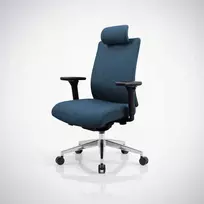 Jan Nowak biuro kėdė JAN NOWAK Ergonomiška biuro kėdė, tamsiai mėlyna VECTOR