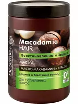 Kallos DR. SANTE Macadamia plaukų regeneruojamoji kaukė su makadamijų aliejumi ir keratinu 1000 ml