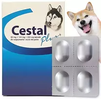 Ceva Kažkas CESTAL PLUS šunims lizdinės plokštelės 8 tabletės gydymui