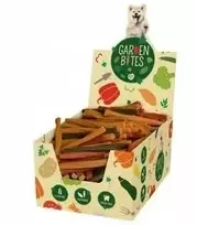 Duvo+ GARDEN BITES dantų krapštukai ``XL`` 25 cm 80 g 48/288 (ekranui po 24 vnt. x 2)