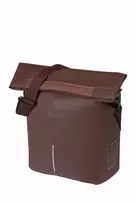 Baziliko krepšys BASIL CITY SHOPPER 14-16L, MIK kabliukų sistema, keptos rudos spalvos