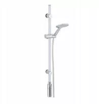 Wenko LED dušo stovas, 94 cm, šiltai balta, dušo galvutė ir žarna, WENKO