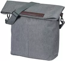 Baziliko krepšys BASIL CITY SHOPPER 14-16L, MIK kabliukai, pilkas Melee