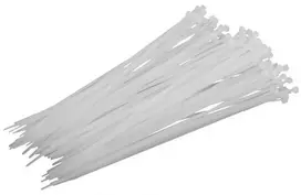 Jawal kabelių raiščiai, balti, 4,8 x 500 mm, 100 vnt., EDUKAMP
