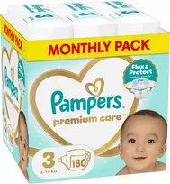 Pampers Pampers Premium Care 3, 6-10 kg, 180 vnt.