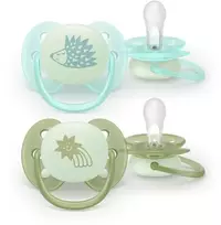Avent SCF094/01 SMOCZEK ULTRA SOFT čiulptukas 0-6 nakčiai