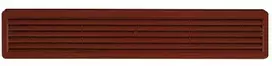 Grotelė vent. VM50090B ruda durims 2 vnt
