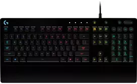 Logitech G G213 Prodigy Klaviatūra žaidimams, su laidu, USB, Mechaninė, QWERTY, RGB LED, Juodas