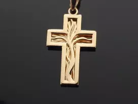 Auksinis pakabukas Kryžiukas