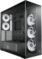 ARCTIC Premium E-ATX PC korpusas Xtender, juodas
