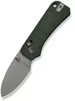 CIVIVI Baby Banter 2 Nitro-V peilis su žalia Micarta rankena