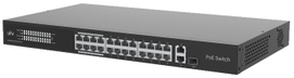 Šakotuvas Uniview NSW3000-24T1GT1GC-POE-IN komutatorius PoE 24 prievadų, 24 prievadai 10/100Mbps Mbps PoE