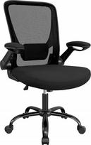 Biuro kėdė Songmics su tinklu, ergonominė pasukama kompiuterio kėdė, juosmens atrama, svyruojanti | OBN37BKV2 XXX | 6955880394425