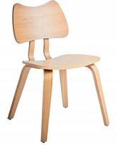 Beliani Komplekts 2 ēdamistabas krēsli DIANA Koks light brown | 609921 Bel | 4069605016522