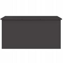 Lauko laikymo dėžė vidaXL Lauko laikymo dėžė su vieta daiktams Black Lumarko! | 874560 VidaXL | 8721288622853